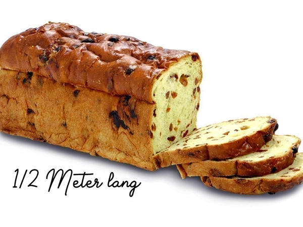 1/2 M Rozijnenbrood