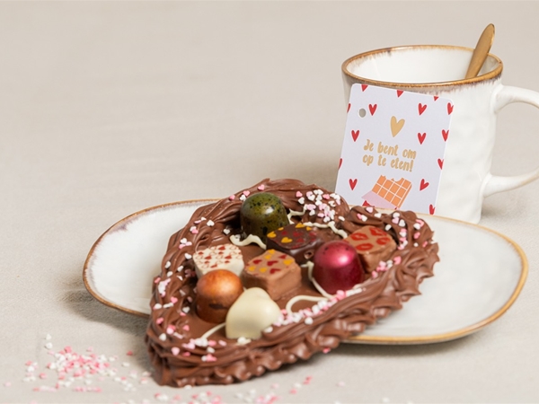 Valentijn chocolade hart