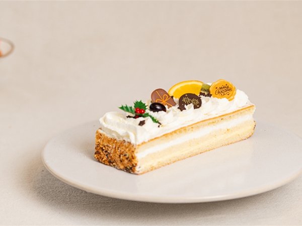 Slagroomschnitt kerst