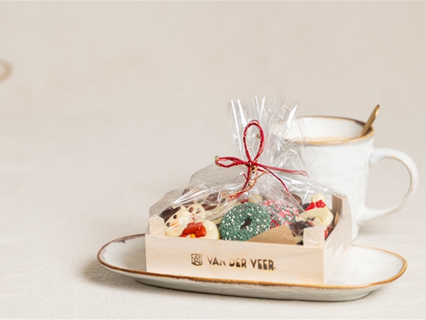 Kistje met chocolade 300 gram